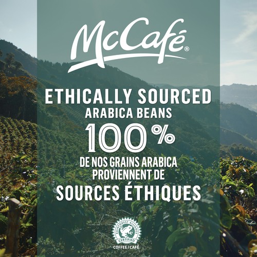McCafé Organic High Grown Ground Coffee Dark Roast 300 g