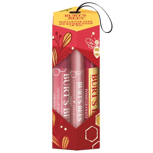 Burts Bees Mistletoe Kiss Lip Balm 3 EA