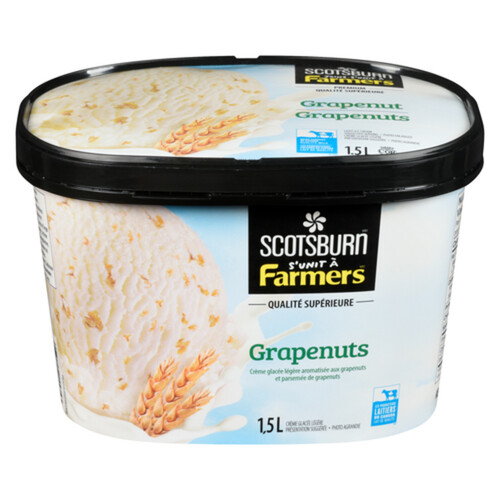 Scotsburn Ice Cream Grapenut 1.5 L