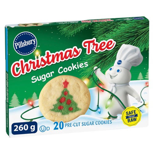Pillsbury Ready To Bake! Sugar Cookies Christmas Tree 260 g