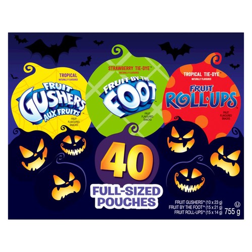 Betty Crocker Halloween Fruit Snacks Variety Pack 755 g