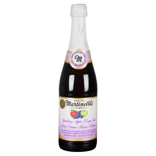 Martinelli's Sparkling Juice Apple Grape 750 ml (bottle)