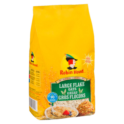 Voilà | Online Grocery Delivery - Robin Hood Oats Large Flake 1 kg