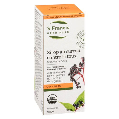 St. Francis Herb Farm Stop It Cold Cough Adults Syrup 120 ml