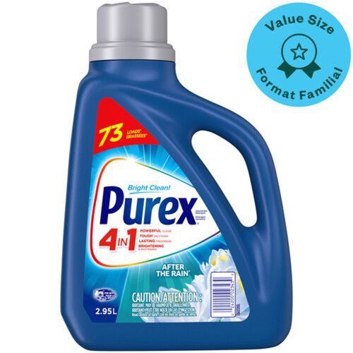 Purex Liquid Laundry Detergent After The Rain 64 Loads 2.95 L