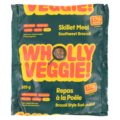 Wholly Veggie Frozen Meal Southwest Broccoli 325 g