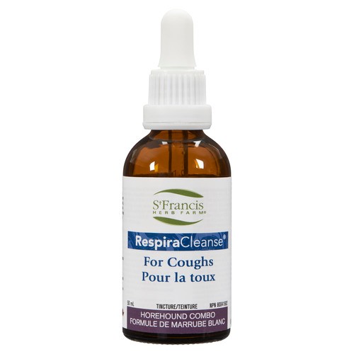 St. Francis Herb Farm Herbal Remedies Cold + Flu Tincture Respiracleanse 50 ml