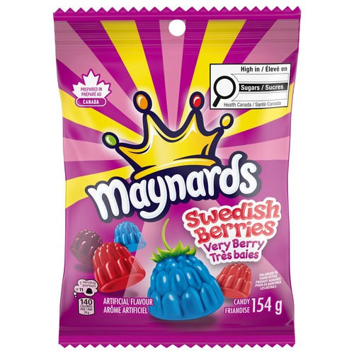 Maynards Candy Swedish Berries Very Berry 154 g