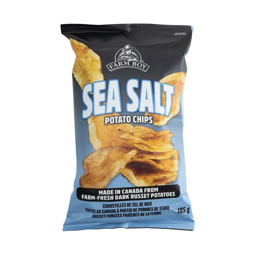 Farm Boy Potato Chips Sea Salt 185 g