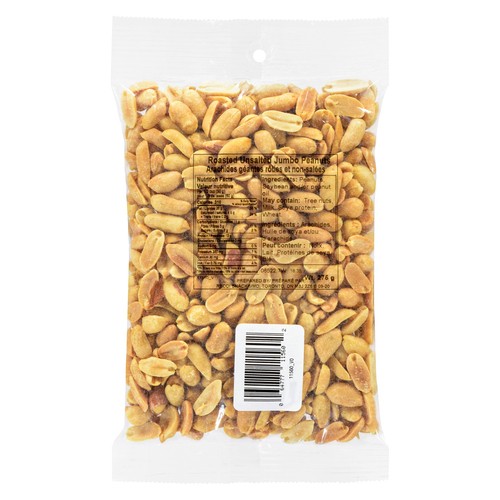 Reddi Snack Blanched Virginia Roasted No Salt Peanuts 275 g