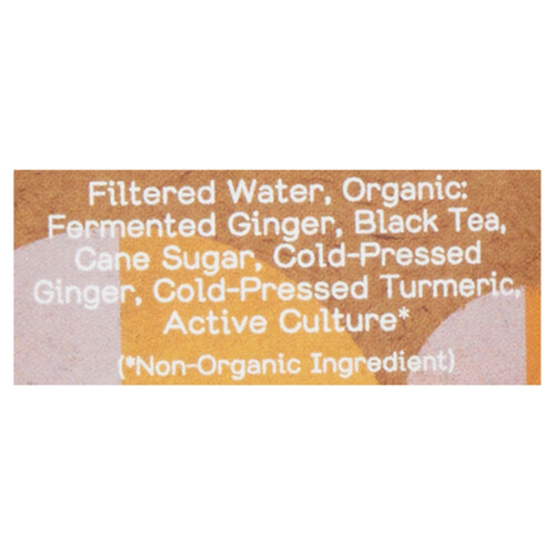 Greenhouse Organic Kombucha Ginger Turmeric 340 ml (bottle)