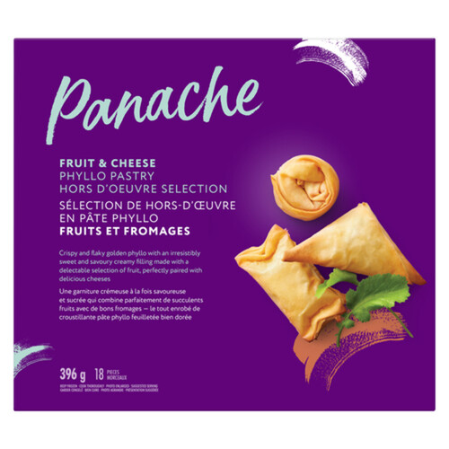 Panache Frozen Fruit & Cheese Phyllo Pastries 396 g