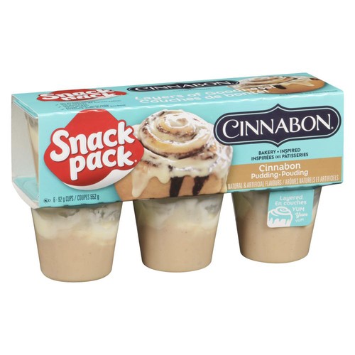 Snack Pack Pudding Cinnabon 6 x 92 g