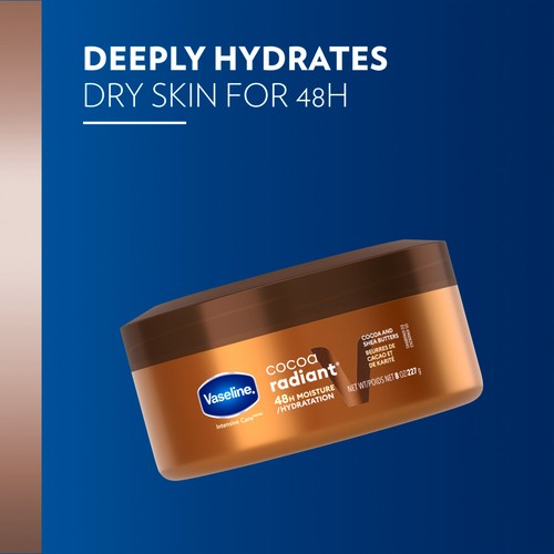 Vaseline Intensive Care Body Butter Cocoa Body Cream For Dry Skin Relief 227 g