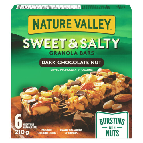 Nature Valley Granola Bars Sweet & Salty Dark Chocolate Nut 210 g