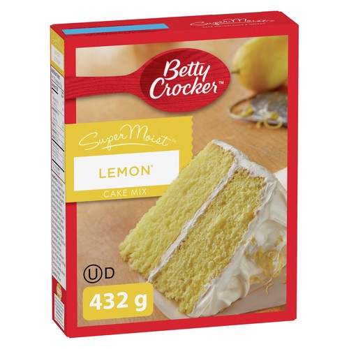 Betty Crocker Cake Mix Super Moist Lemon 432 g
