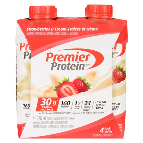 Premier Protein Shake Strawberry 4 x 325 ml