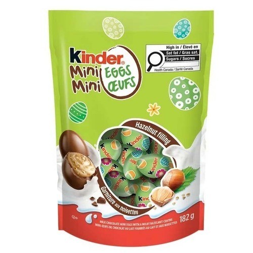 Kinder Easter Eggs Mini Bag Chocolate Hazelnut Filling 182 g