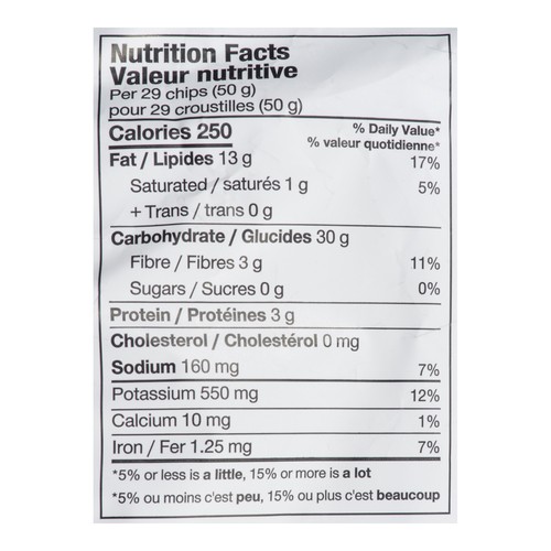 Covered Bridge Gluten-Free Crinkle Cut Potato Chips Sea Salt 170 g
