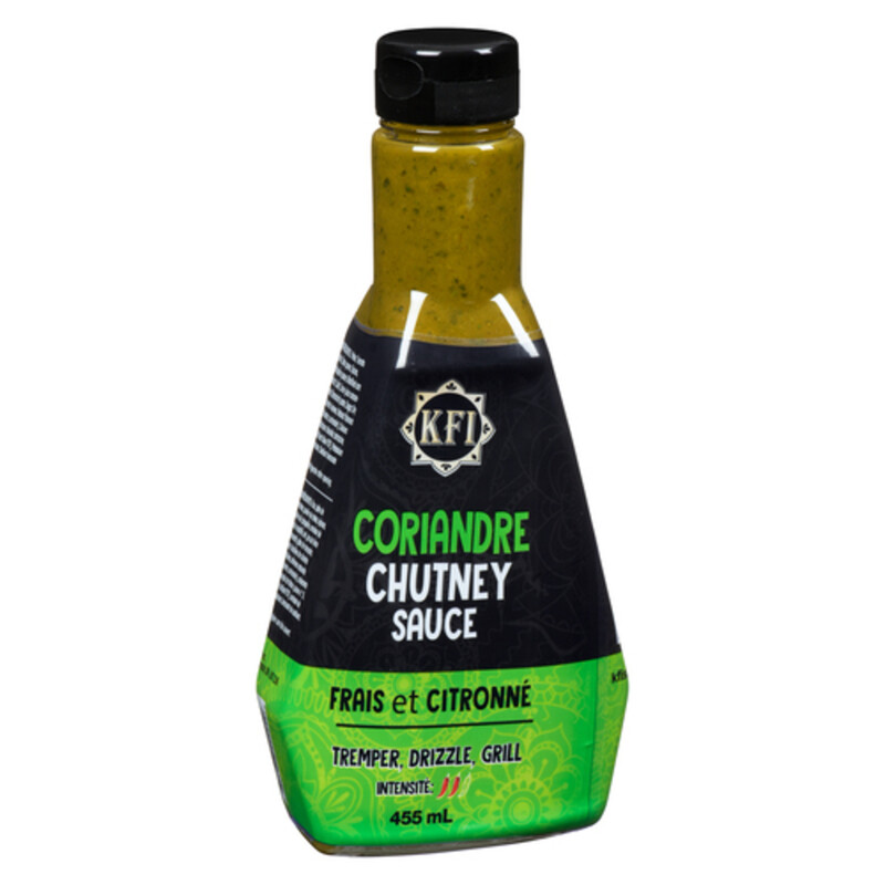 KFI Spicy Chutney Coriander Cilantro 455 ml Voilà Online Groceries