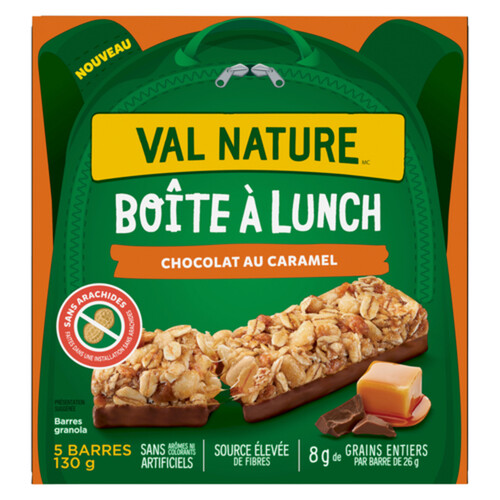 Nature Valley Lunch Box Peanut Free Granola Bars Caramel Chocolate (5 x 26 g) 130 g