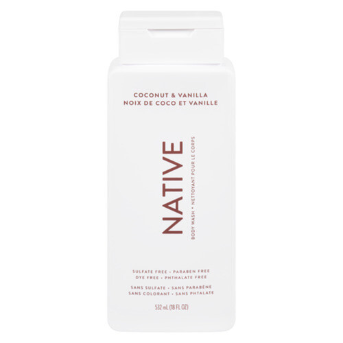 Native Body Wash Coconut & Vanilla 532 ml