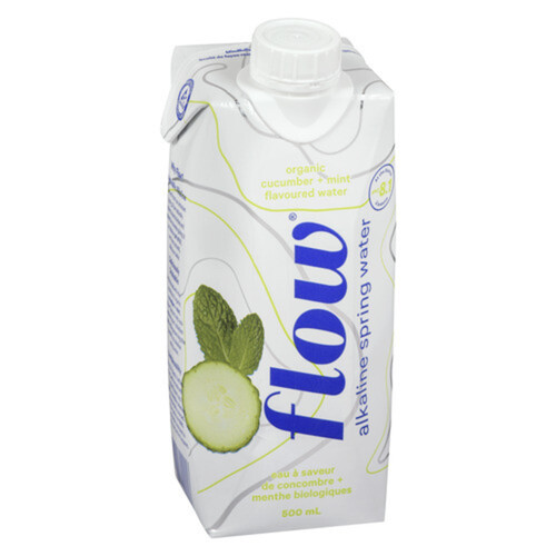 Flow Flavoured Water Cucumber Mint 500 ml