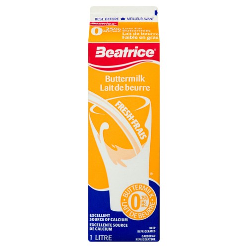 Beatrice Low Fat 0.25% Buttermilk Cultured 1 L
