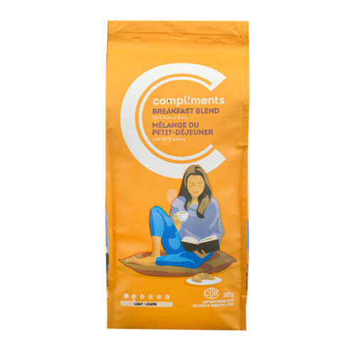 Compliments Ground Coffee Breakfast Blend 300 g