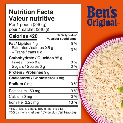 Ben's Original Bistro Express Jasmine Rice Side Dish 240 g