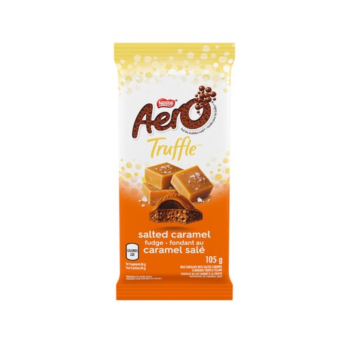 Nestlé Aero Chocolate Truffle Bar Salted Caramel 105 g