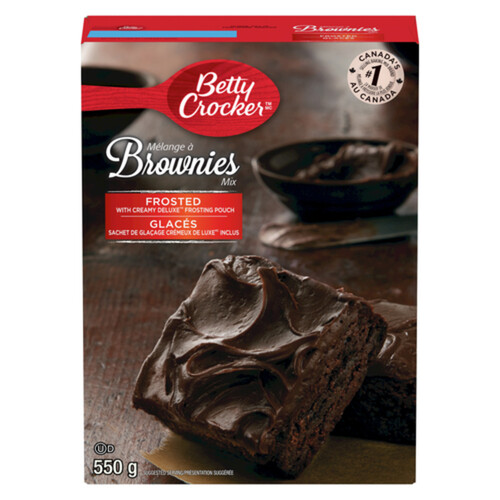 Betty Crocker Brownies Mix Frosted 550 g