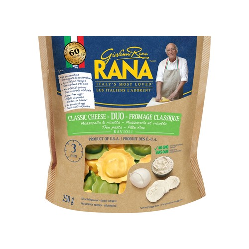 Rana Pasta Ravioli Dou Classic Cheese 250 g