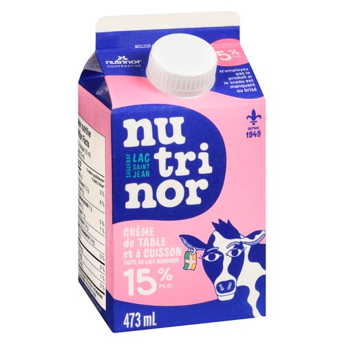 Nutrinor 15% Cooking Cream 473 ml