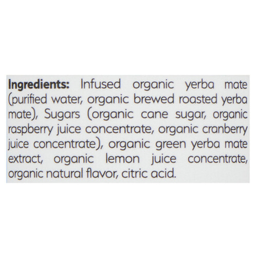 yuu 『drink mate』 Raspberry Yuzu | Zero Sugar Yerba Mate Drink – Mateina