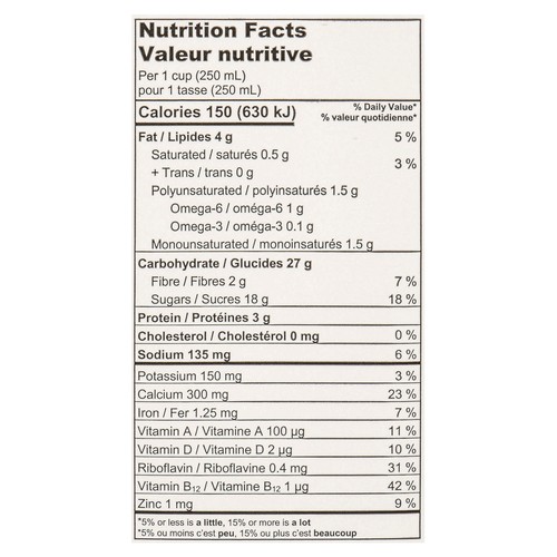 Natura Organic Gluten-Free Oat Beverage Chocolate 946 ml