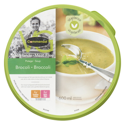 Commensal Vegetarian Soup Broccoli 600 ml