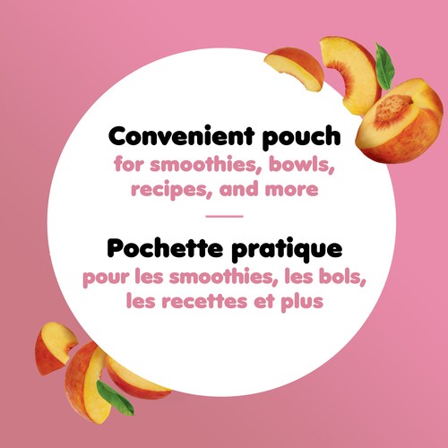 iÖGO 1% Yogurt Pouch Creamy Peach 2 kg