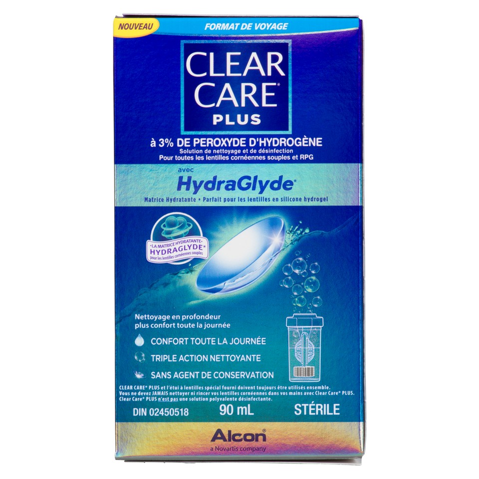 Alcon Clear Care Contact Lens Solution 90 ml - Voilà Online Groceries ...