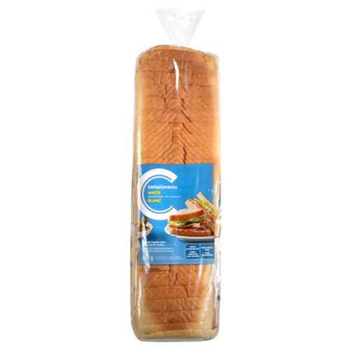 Compliments Sandwich Bread White 675 g