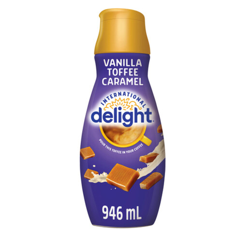 International Delight Coffee Creamer Vanilla Toffee Caramel 946 ml