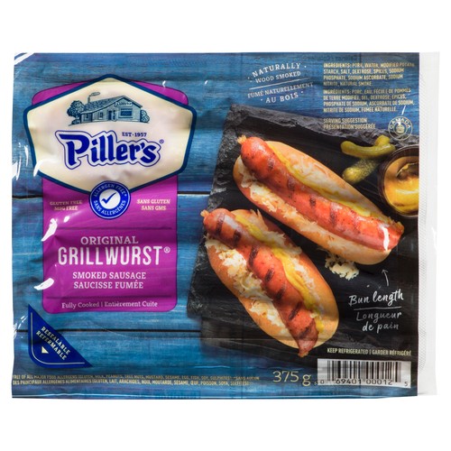 Piller's Grillwurst Sausage 375 g