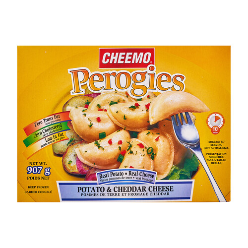 Cheemo Frozen Perogies Potato & Cheddar Cheese 907 g