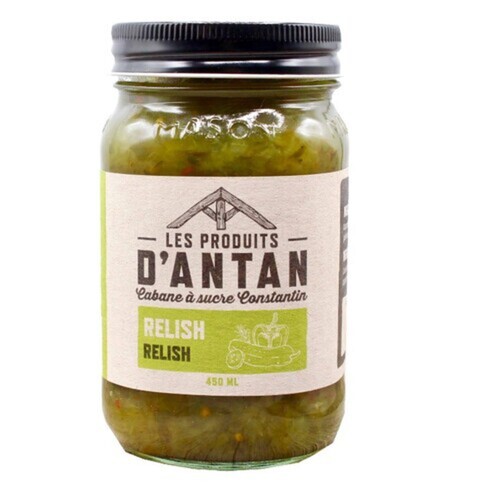 Passion d’ici Les Produits D'Antan Relish Green 450 ml