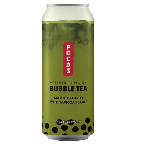 Pocas Bubble Matcha With Tapioca Tea 490 ml