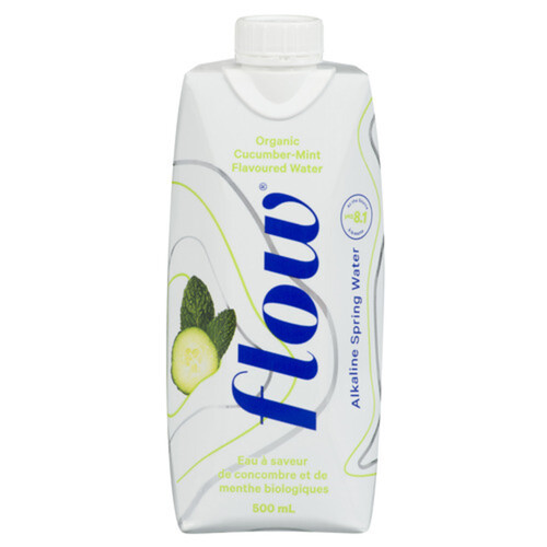 Flow Flavoured Water Cucumber Mint 500 ml