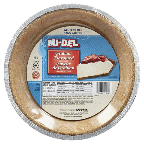 Midel Gluten-Free Pie Crust Graham 200 g