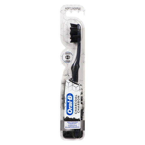 Oral-B White Therapy Toothbrush Charcoal Soft 