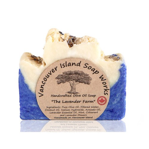 Vancouver Island Soap Works Olive Oil Bars Soap Large 140 g