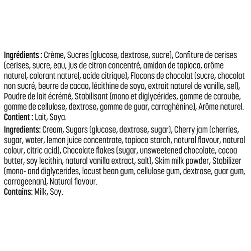 Stefano Faita Gelato Cherry And Dark Chocolate 500 ml